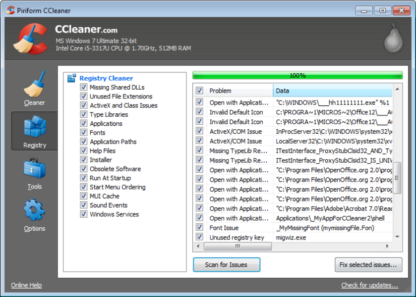Microsoft detecta CCleaner como MALWARE 1