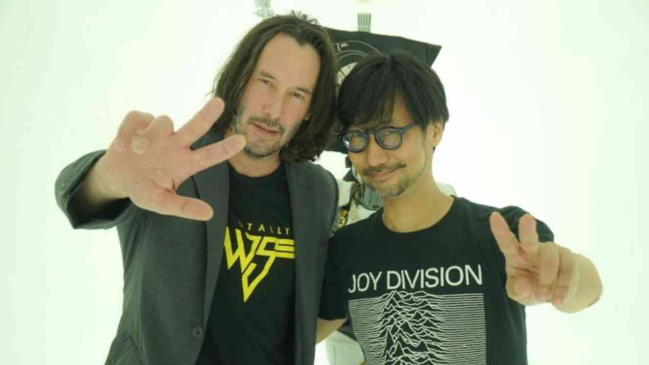 Keanu Reeves visita a Kojima Productions de Death Stranding 2023 Viciados