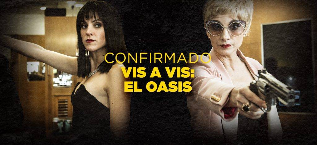 Imagem do site da Fox Espanha confirmando a nova temporada de Vis a Vis