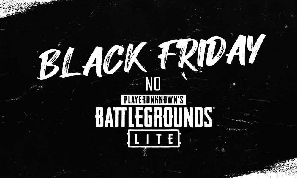 PUBG LITE | Black Friday chega com 10 dias de descontos 1