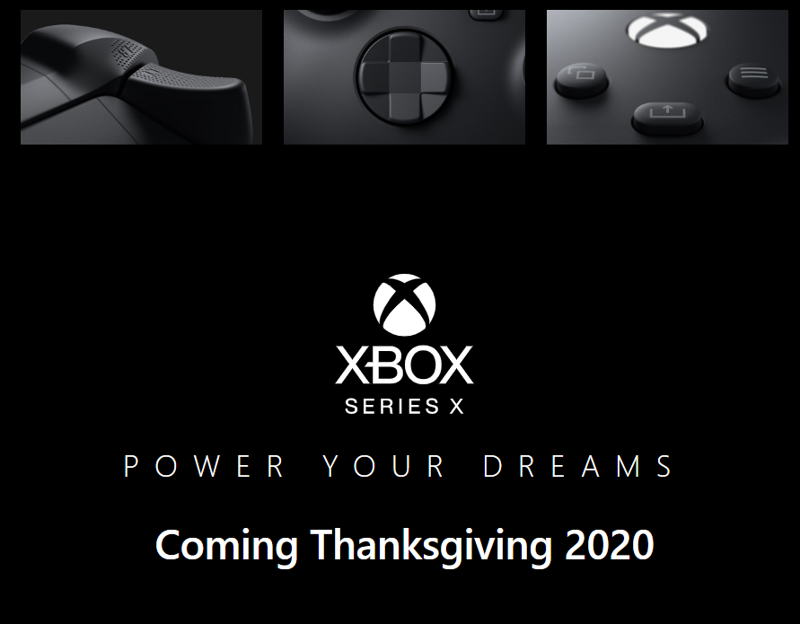 A data de lançamento do Xbox Series X acontece a 26 de novembro de 2020.