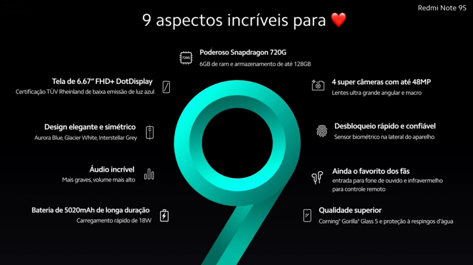 Xiaomi anuncia Redmi Note 9S no Brasil, saiba o preço! 2022 Viciados