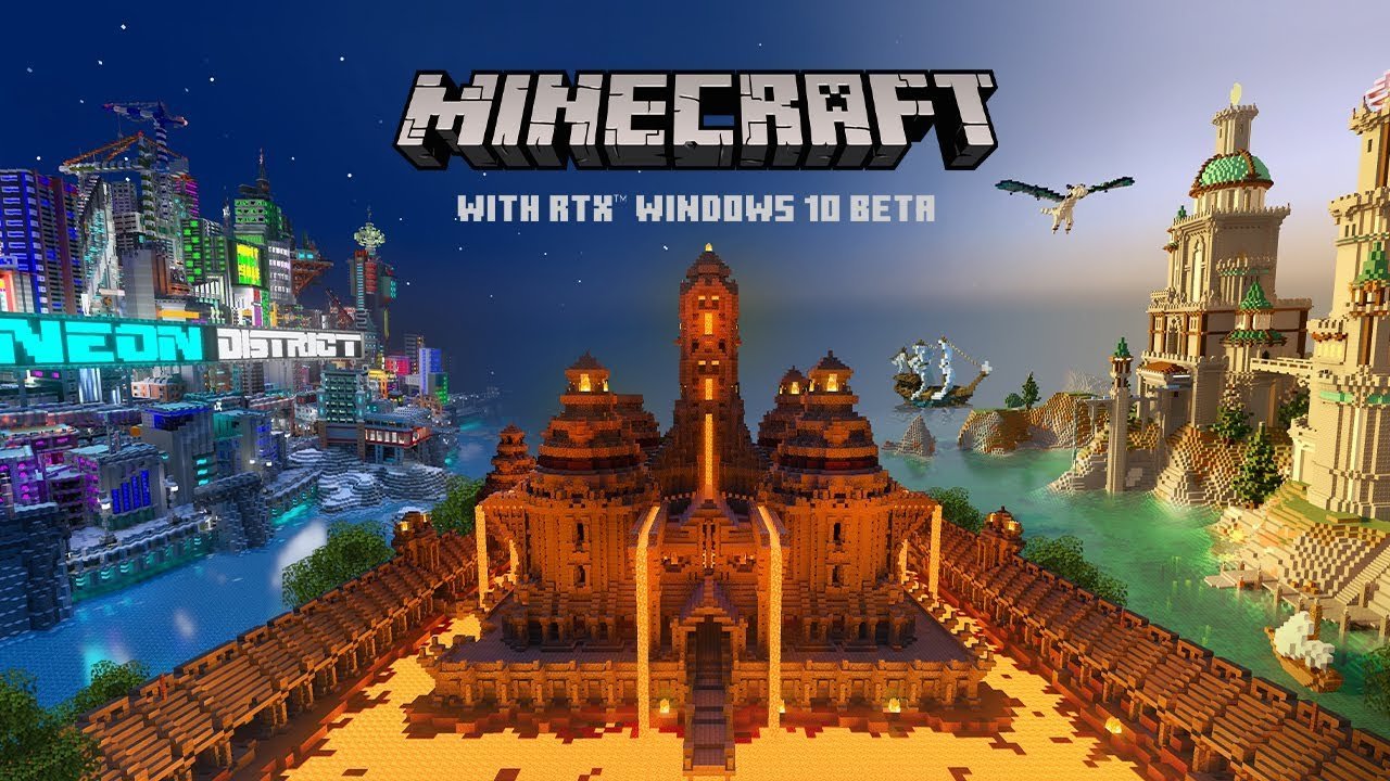 O Minecraft Nvidia RT que traz uma incrível atualização visual para o jogo de blocos, já está disponível na versão de beta aberta.