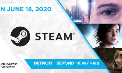 A Quantic Dream revelou que dia 18 de junho vão ser disponibilizados na Steam os seus jogos: Heavy Rain, Beyond: Two Souls e Detroit: Become Human.