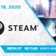 A Quantic Dream revelou que dia 18 de junho vão ser disponibilizados na Steam os seus jogos: Heavy Rain, Beyond: Two Souls e Detroit: Become Human.