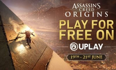 Assassin’s Creed Origins terá um fim-de-semana gratuito de 19 a 21 de Junho, mas somente para PC através do Uplay.