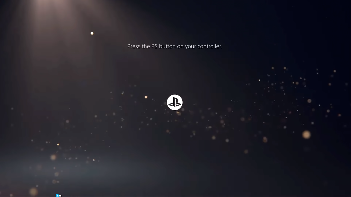 A Sony revela a tela de inicialização do PlayStation 5 e a animação durante o evento de revelação, mas deixa de mostrar o painel.
