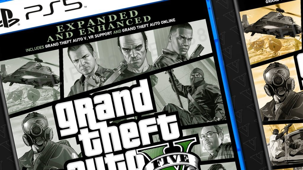 Felipe Borges, fã brasileiro da Rockstar Games e de GTA 5 mostrou no Twitter a sua versão das capas de Grand Theft Auto V para PlayStation 5.