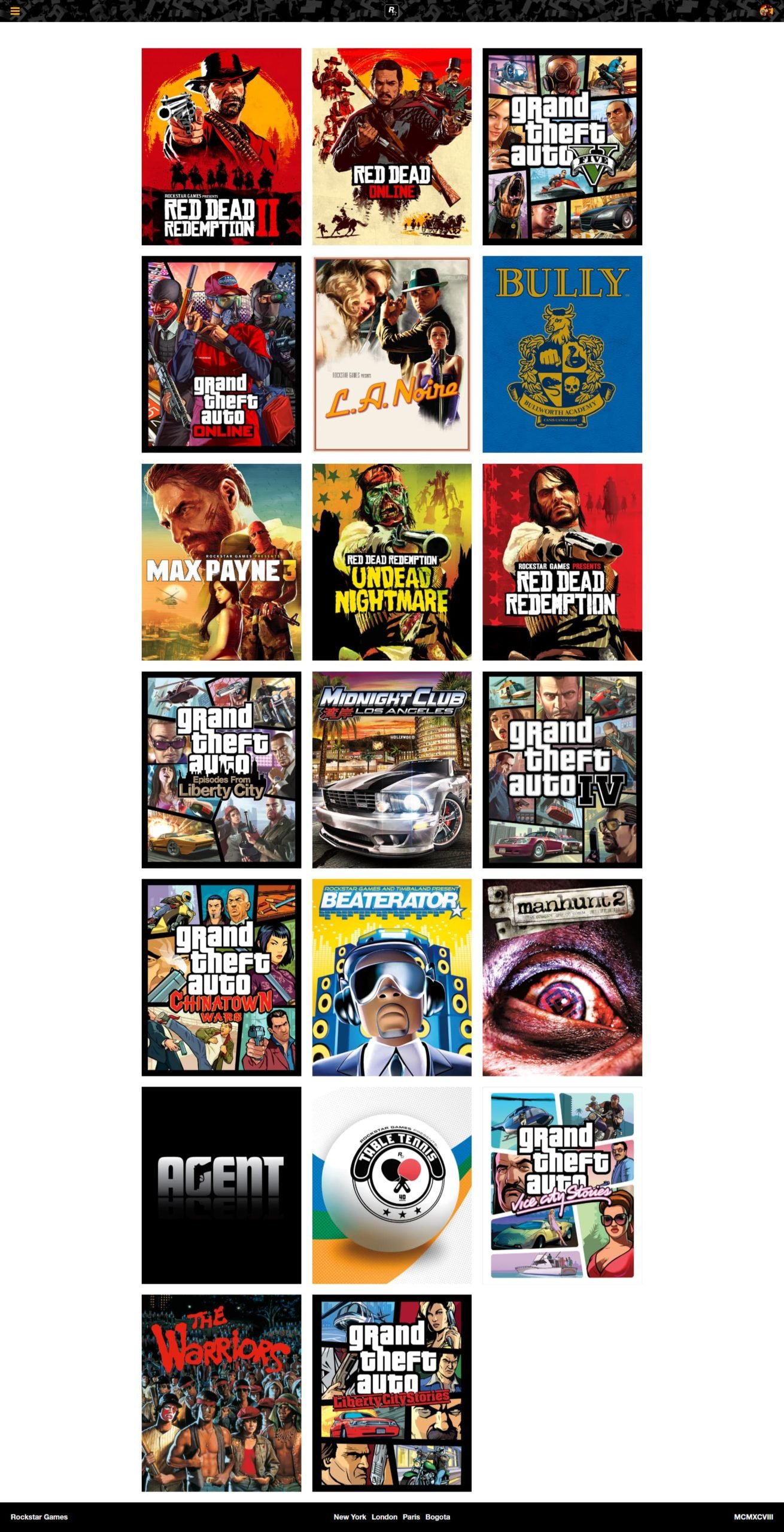 GTA San Andreas some misteriosamente do site da Rockstar Games ...