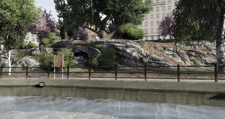 Imagem encontrada no portefólio de um funcionário da Rockstar Games que mostra Liberty City rodando na engine gráfica do GTA 5.