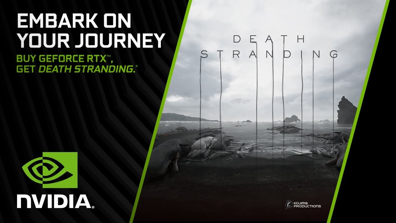 A Nvidia anuncio que estará uma cópia digital do jogo Death Stranding a todos que comprarem produtos da linha RTX.