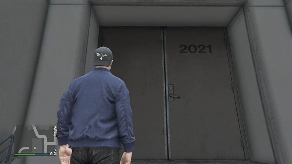 A porta com o ano 2021 está chamando a atenção dos jogadores de GTA 5