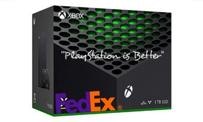 Um motorista da FedEx fez a entrega de um Xbox Series X, mas fazendo questão de dizer que o PlayStation 5 é o melhor console.