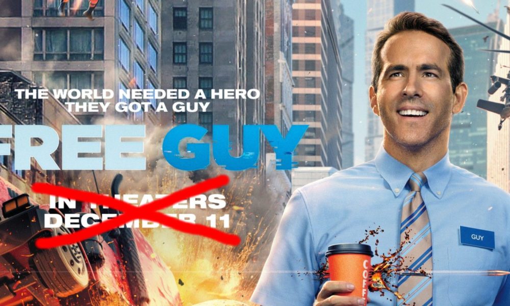 Free Guy, aquele filme de videogame estrelado por Ryan Reynolds, teve sua data de lançamento de 2020 adiada.