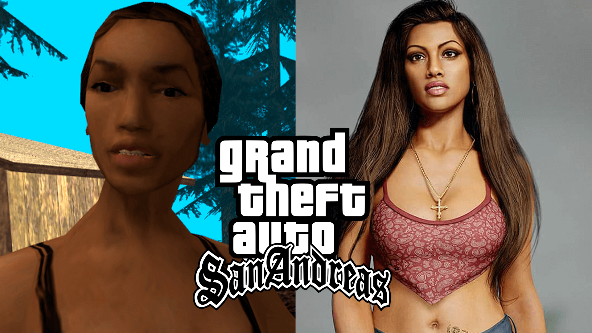GTA San Andreas | Catalina, namorada de CJ é recriada em HD 2023 Viciados