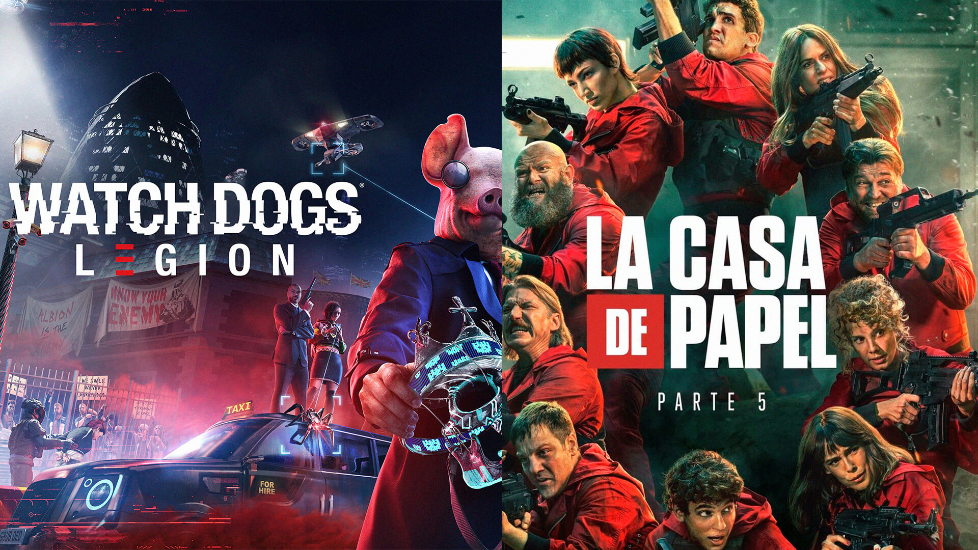 Watch Dogs Legion | Heist de La Casa de Papel da Netflix vazou! 2023 Viciados