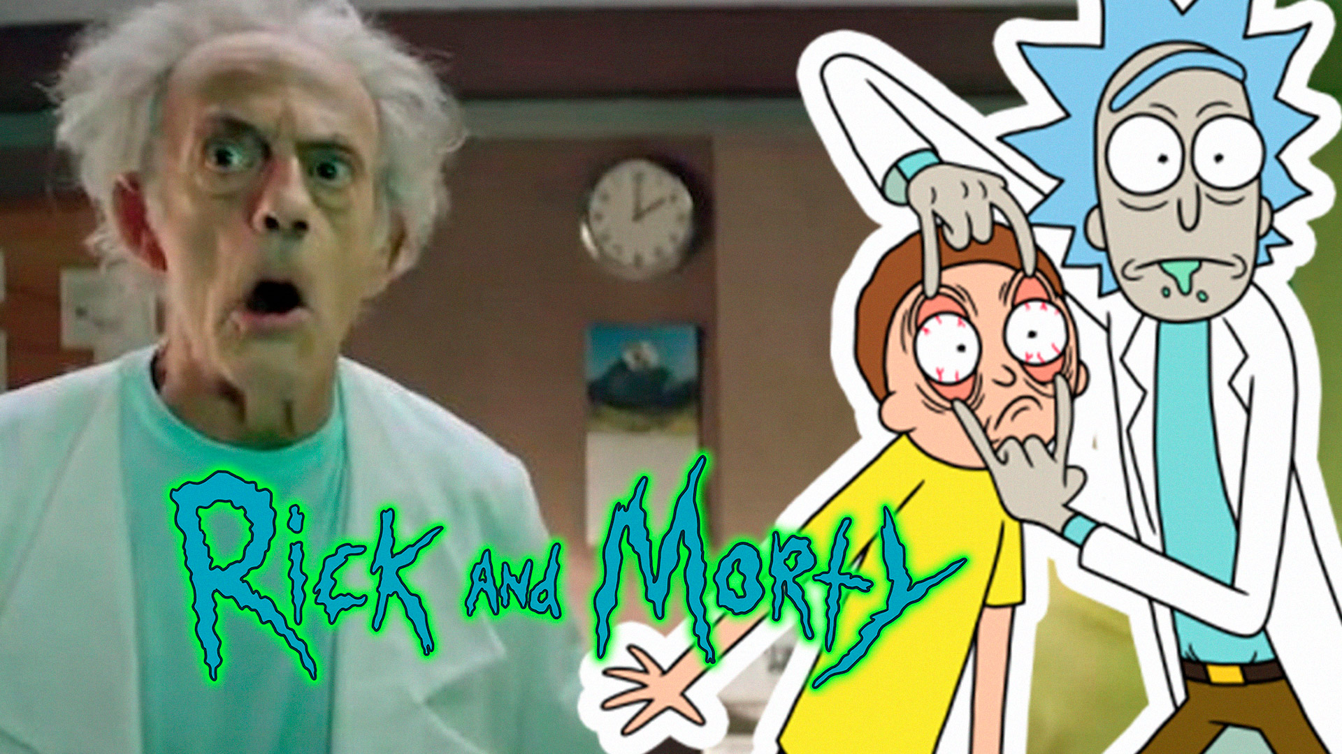 No Instagram da [Adult Swim], foram postados 3 vídeos de Rick and Morty na sua versão Live Action, quem trazem o Doutor como Rick.