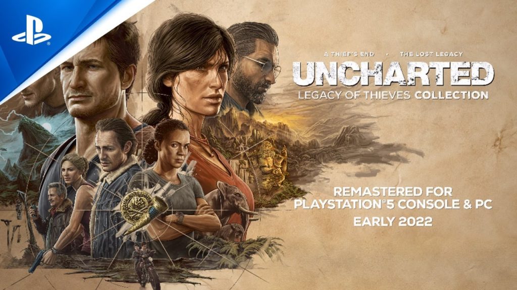 Uncharted: Legacy of Thieves logo receberá uma data de lançamento para os PCs e PS5 1