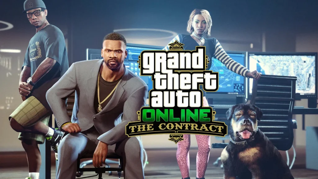 A DLC The Contract adicionou Franklin do modo história de GTA 5 ao GTA Online.