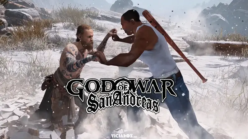 God Of War | CJ de San Andreas chega ao jogo da Sony no PC; Confira a gameplay 14 God Of War GTA San Andreas 2022 Mod PC