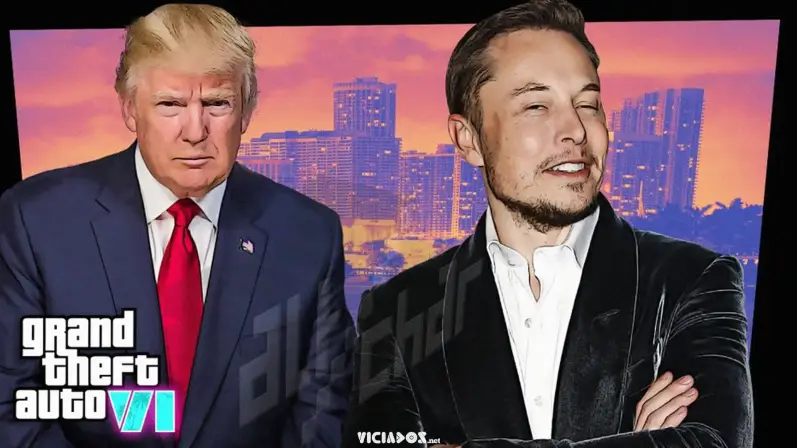 GTA 6 pode contar com paródias de Donald Trump e Elon Musk; Saiba os detalhes 14 De acordo com fontes da AltChar, personagens inspirados em Elon Musk e Donald Trump devem aparecer em GTA 6 (Grand Theft Auto VI), o próximo grande título da Rockstar Games.