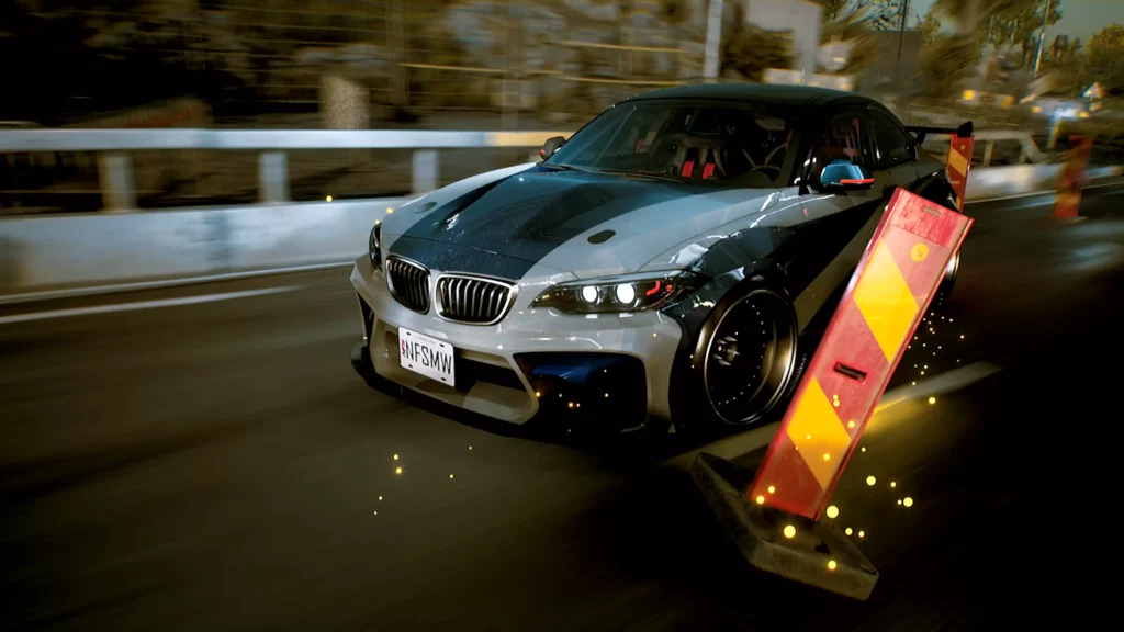 A famosa BMW M3 GTR no conceito de Need for Speed™ Most Wanted 2 criado pelo XXII.