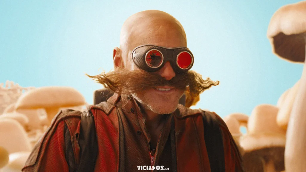 Jim Carrey é Robotnik, e sem dúvida é um personagem muito importante na franquia de jogos, e agora nos filmes.