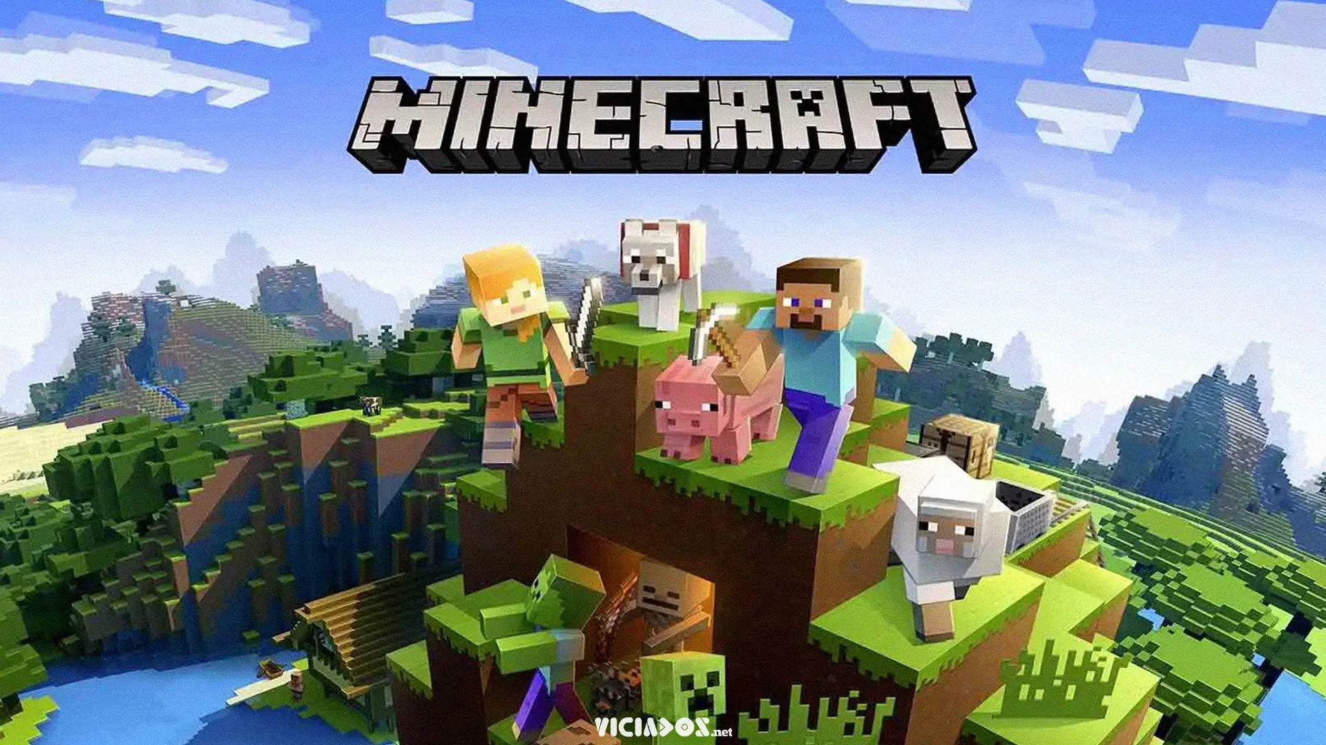 Minecraft ta de graça na Play Store. peguem la Minecrafi Mojang Compras no  app I I 4