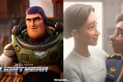 Buzz Lightyear 2022 Beijo Lesbico Kiss Pixar Disney