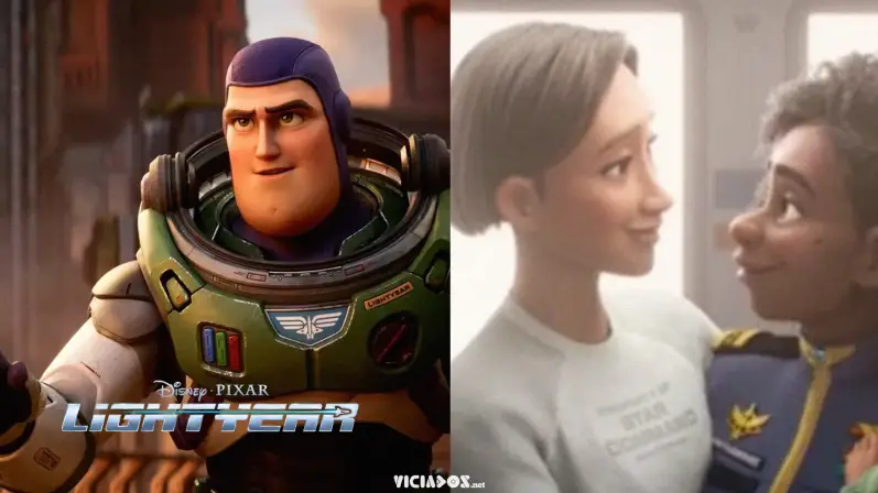 Lightyear | Vazou; Confira o polêmico beijo lésbico do longa da Pixar 11 Buzz Lightyear 2022 Beijo Lesbico Kiss Pixar Disney