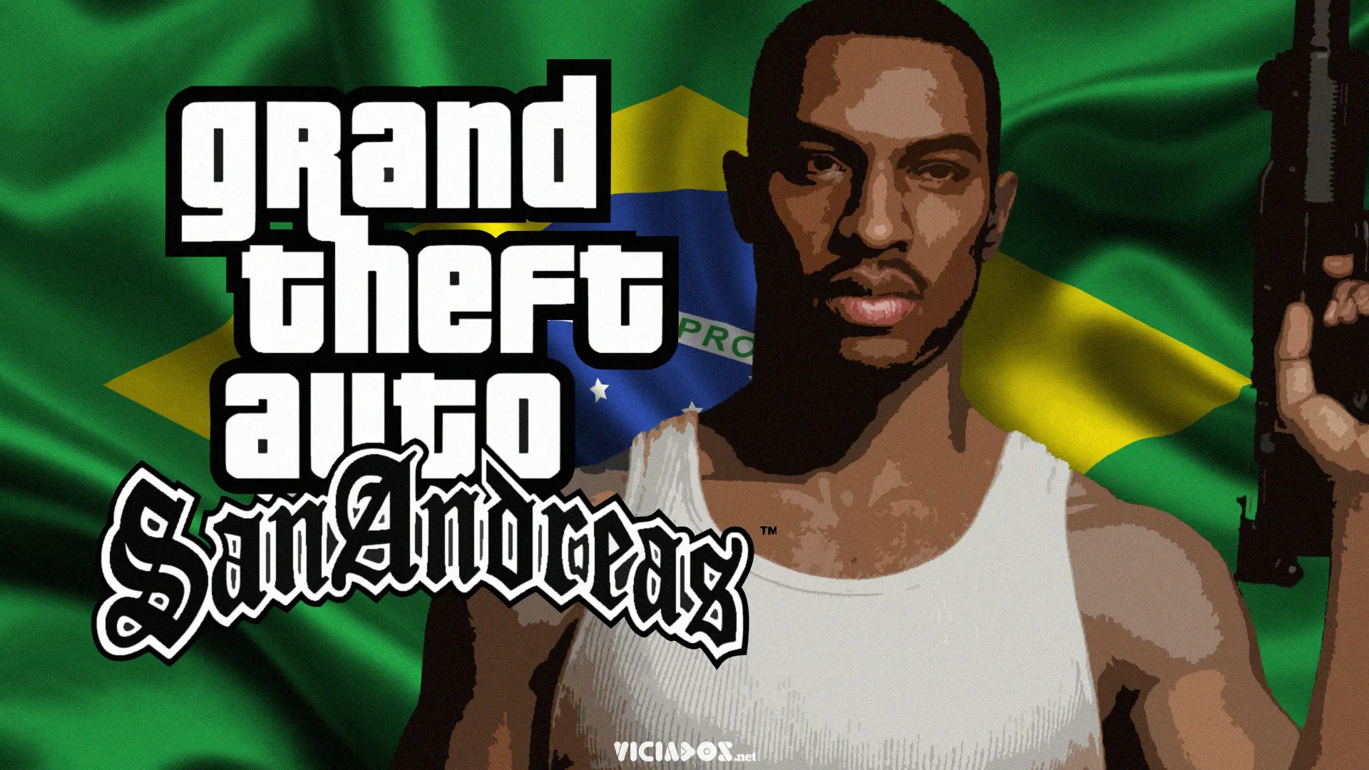 BORA JOGAR GTA SAN ANDREAS DUBLADO PT BR COM GRÁFICO DE PLAY 2 #semedissaum  #GTA #pc