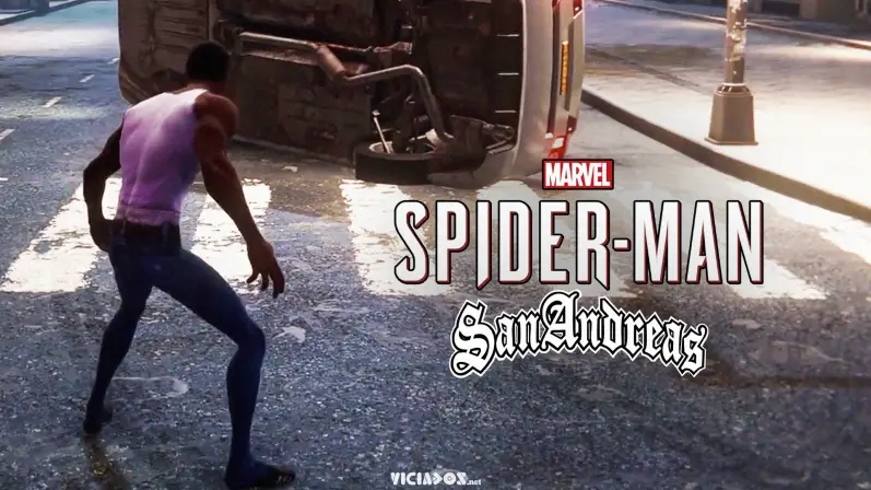 CJ GTA San Andreas Marvels Spider Man