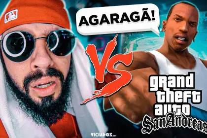 CJ GTA Vs. Mussoumano Batalha com Games Rockstar Games 2022