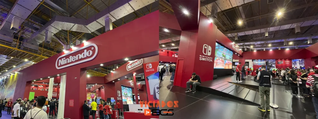 Stand da Nintendo (Fotos tiradas pela equipe do Portal Viciados)