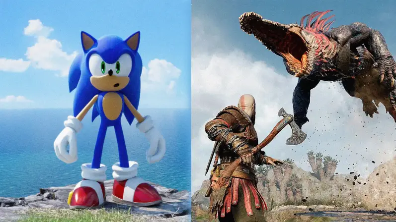 god of war and sonic frontiers november 2022