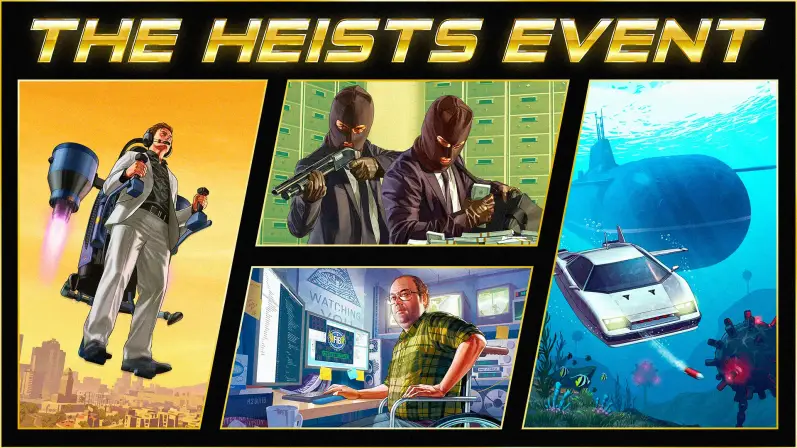 GTA Online | Saiba como ganhar $2 milhões totalmente de graça 14 the heists challenge gta online 2022