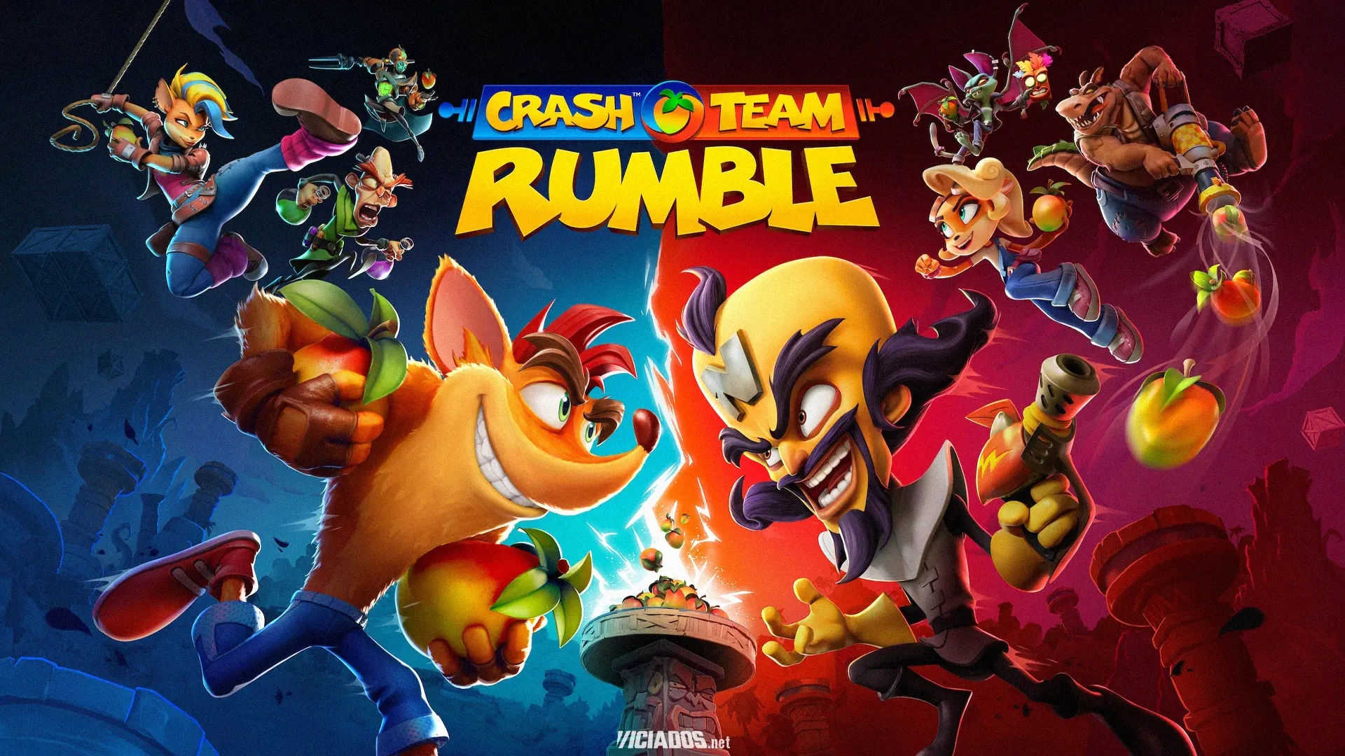 Crash Team Rumble | Novo jogo Crash Bandicoot é anunciado com trailer 2023 Viciados