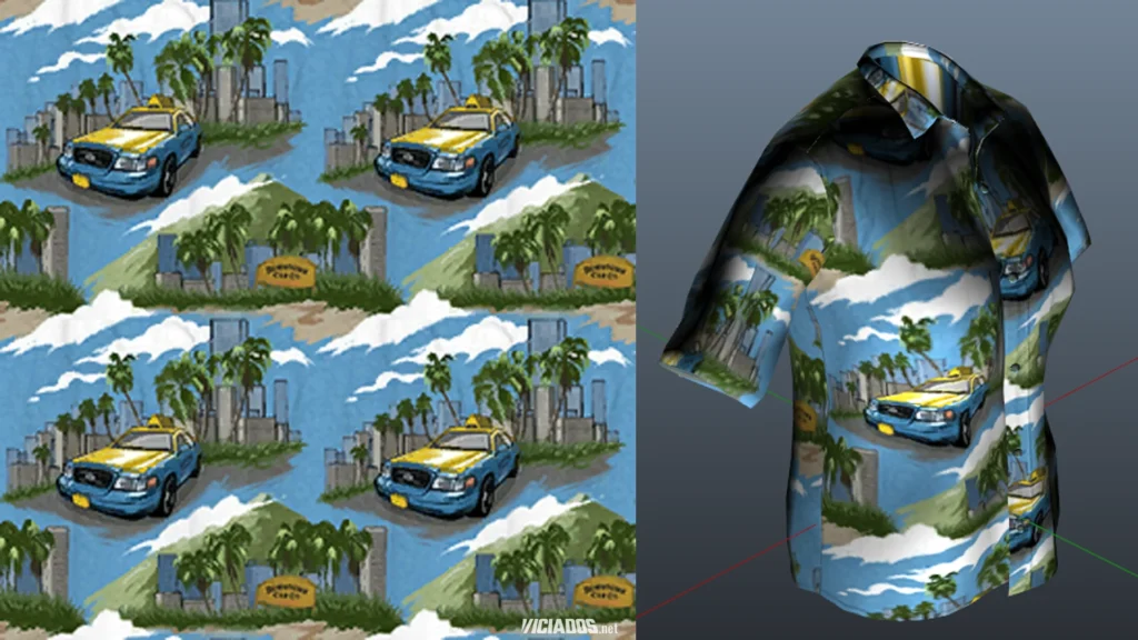 Arte em camiseta do GTA Online pode ser teaser para a Vice City de GTA 6