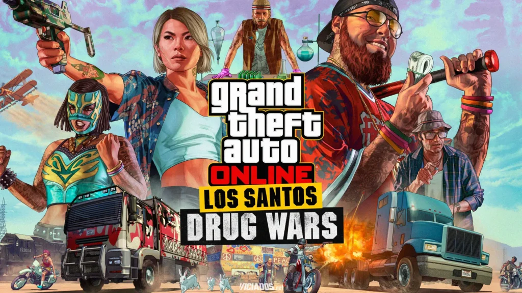 GTA Online | Rockstar Games anuncia data de lançamento da nova DLC Los Santos Drug Wars