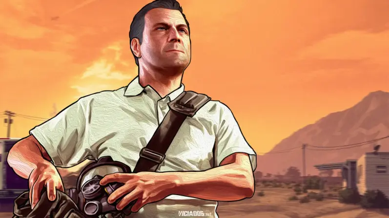 GTA 5 | Figura em escala de Michael de Santa é incrível (Vídeo) 14 Figura em escada de Michael de Santa e incrivel Video