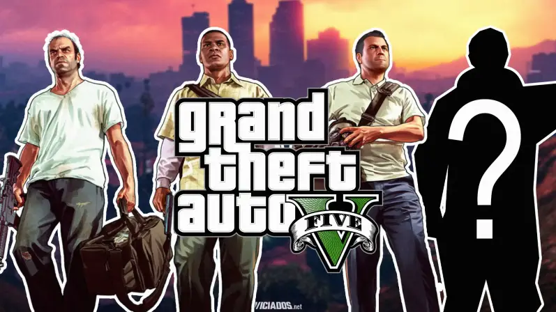 GTA 5 | 10 anos depois, fãs descobrem 4º personagem principal jogável descartado 14 GTA 5 Grand Theft Auto V 4 Character Rockstar Games 2023