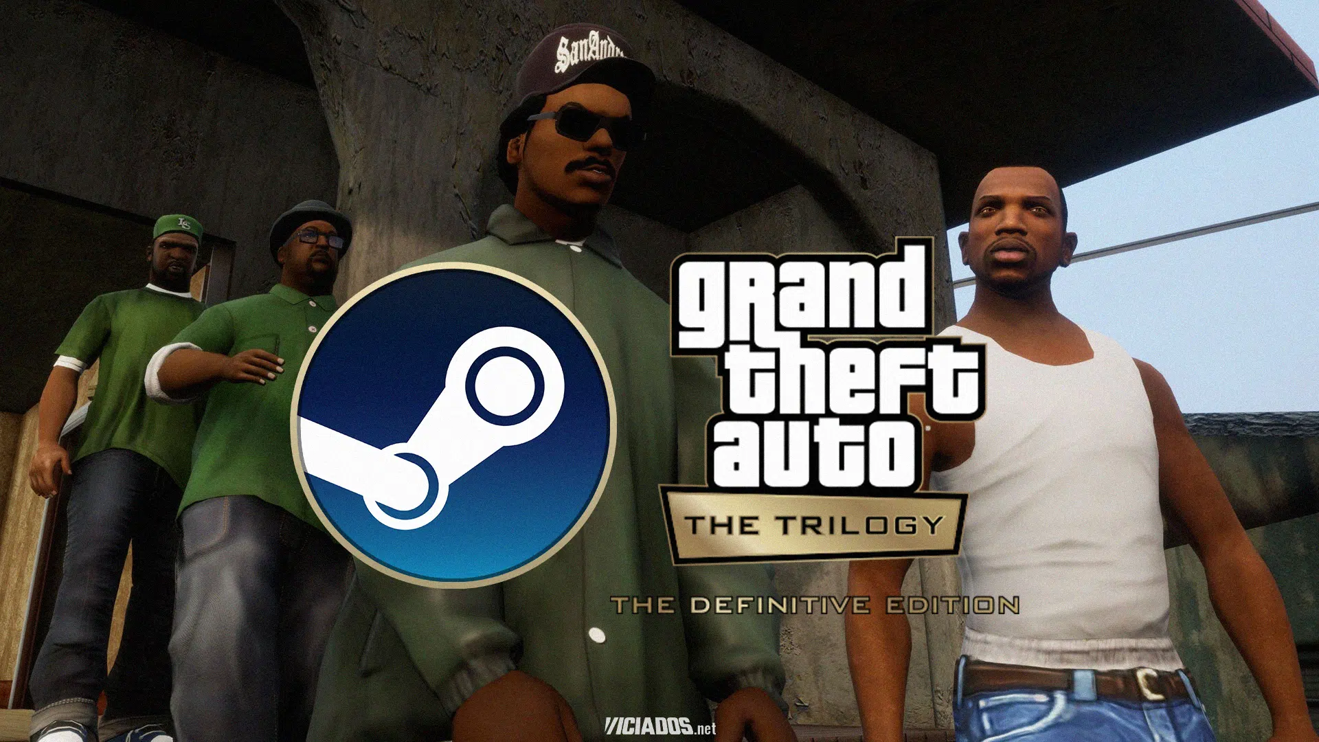 Steam | GTA Trilogy Remaster recebe a primeira grande promoção no PC 2023 Viciados
