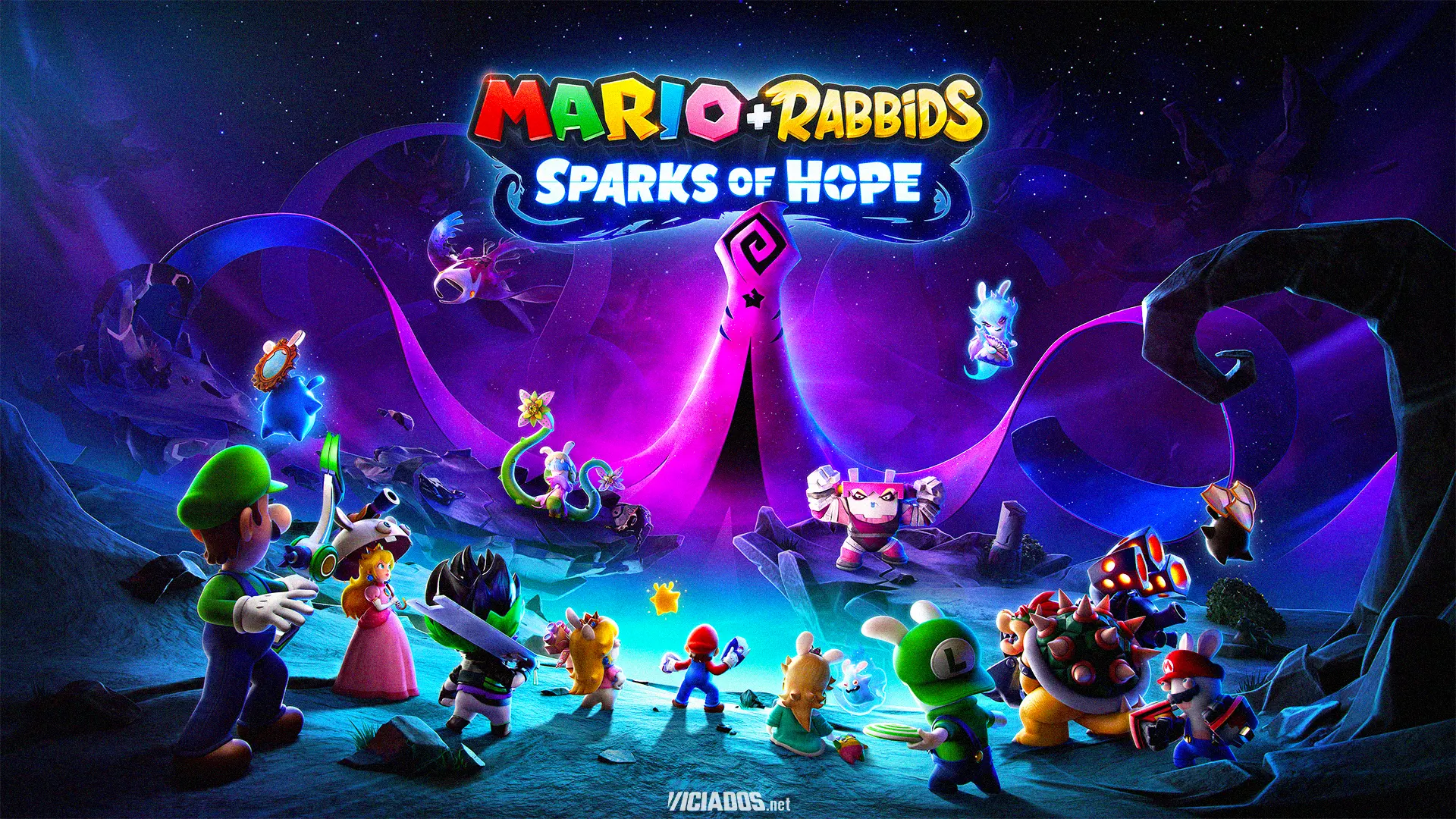Ubisoft diz que está surpresa com o fraco desempenho de Mario + Rabbids: Sparks of Hope 2023 Viciados