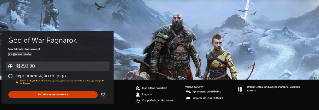 Saiba como você pode jogar God of War Ragnarok de graça