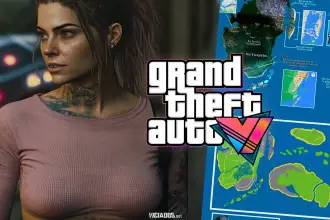 GTA 6 Grand Theft Auto Online VI Rockstar Games Mapa Vice City Lucia 2023
