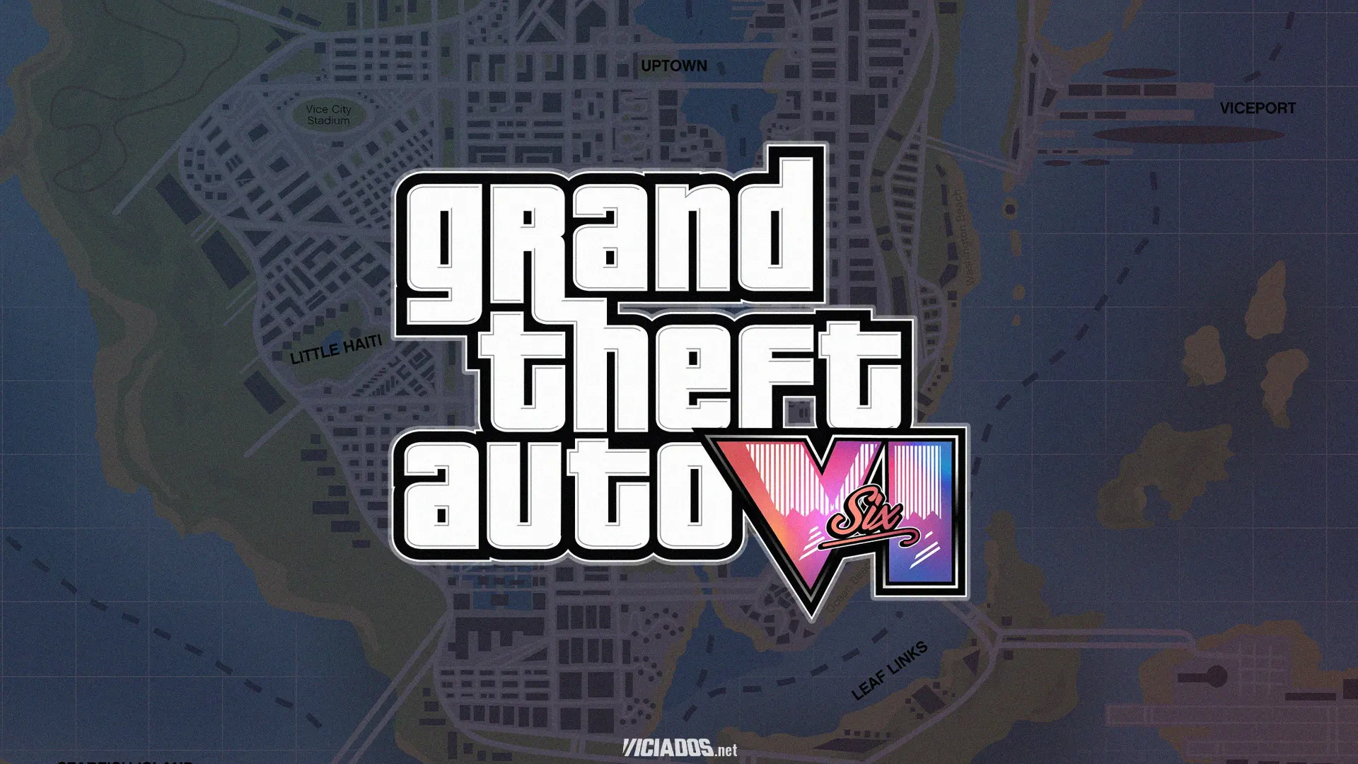 GTA 6 | Fã encontra imagem do mapa de Grand Theft Auto VI 2024 Portal Viciados