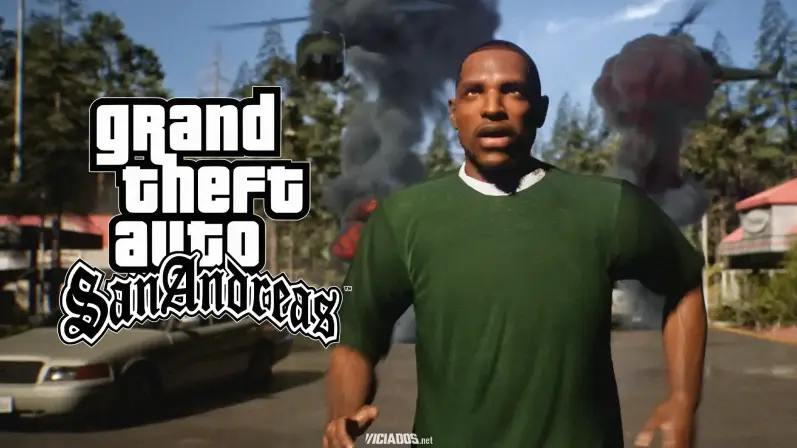 GTA San Andreas Remake 2023 feito na Unreal Engine 5 é surpreendente 14 GTA San Andreas Grand Theft Auto SA Rockstar Games CJ Unreal Engine 5 Fortnite Epic Games TeaserPlay 2023