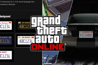 GTA Online Grand Theft Auto V Como Fazer Plates Placas Matriculas Rockstar Games 2023