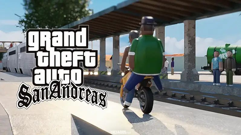 GTA San Andreas Desenho Animado Kids Criancas 2023