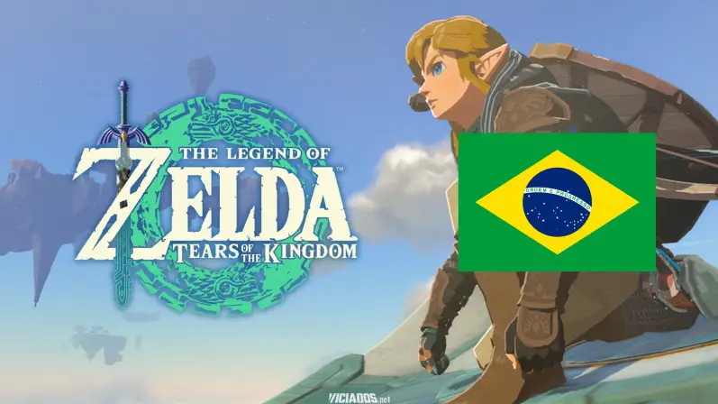 Zelda tears of the kingdom breath of the wild 2 2023 Nintendo Switch Legenda Legendado Dublado Dobrado PT BR Portugues Brasil Europeu